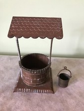 ANCIEN PUIT EN CUIVRE 19x11 cm