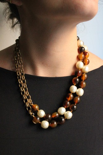 Chanel collier gripoix - collier, en