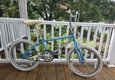 1987 DIAMONDBACK F/W VIPER Original Survivor BMX Freestyle Bahama blue Vtg Mx 87