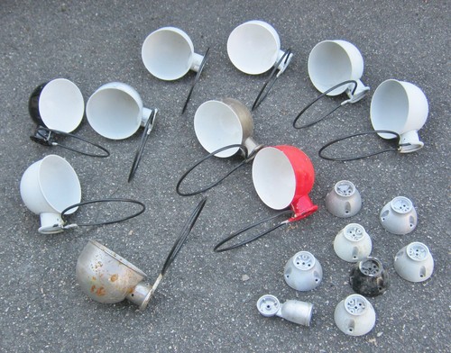 Lot piéces lampe jielde base - lot,