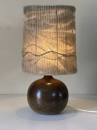 Lampe céramique vintage - lampe,