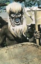 Carte Moyen CONGO Masque de