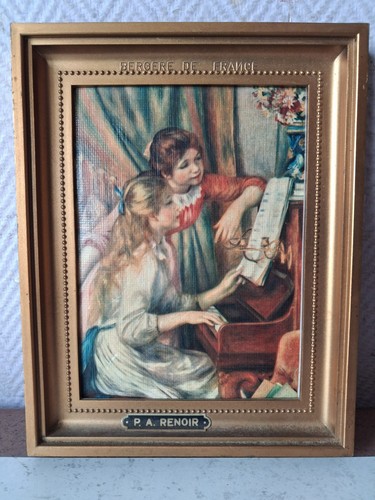 Cadre renoir doré vintage - cadre, de