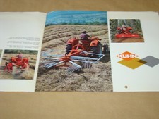 VR22 12 pages Brochure Publicité Présentation de la Société KUHN no tracteur IH