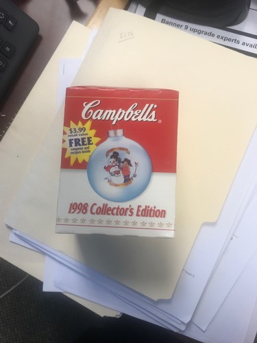 Cambells soup collector - cambells,