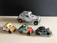 Lot of 4 2 hp cars - sheets - handmade - vintage