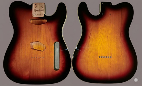 Telecaster body sunburst ton - sunburst,