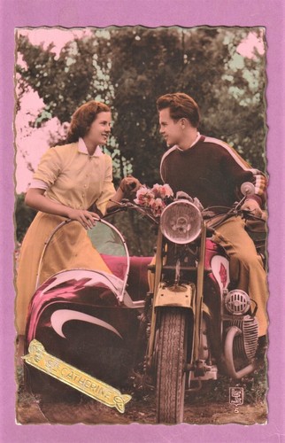 Carte postale fantaisie - carte,