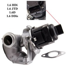 Vanne Egr prévu pour 206 307 1.6 Hdi 700414 1618NR 9685640480 1618.NR 9649358780