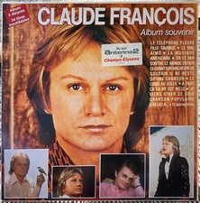 33t Claude Francois - Album Souvenir - 2 LP