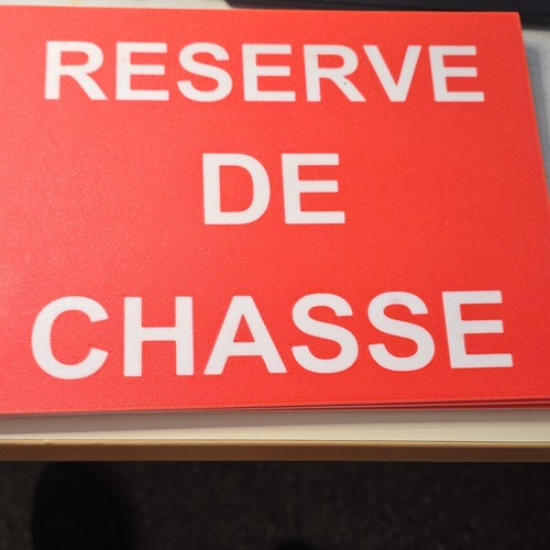 Lot plaques panneaux - de, «