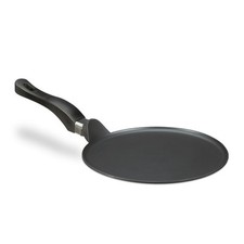 Poêle à crêpes Crêpière en fonte 25 cm léger Poêle à crêpes en aluminium