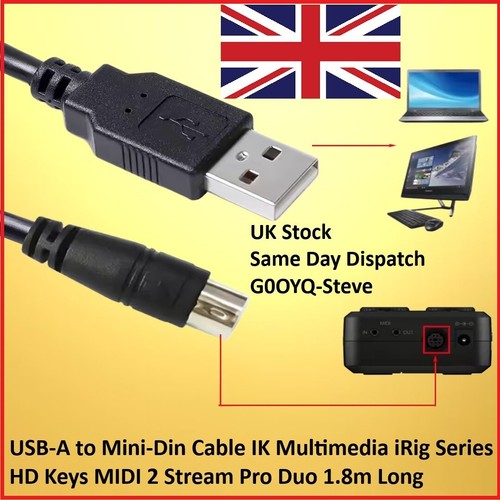 Câble usb vers - mini-din, ik
