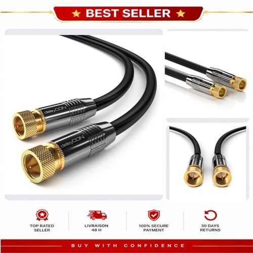 Câble antenne satellite - , m