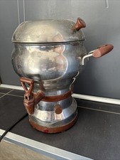 Ancien Perco  cafetière chauffe Eau décorative