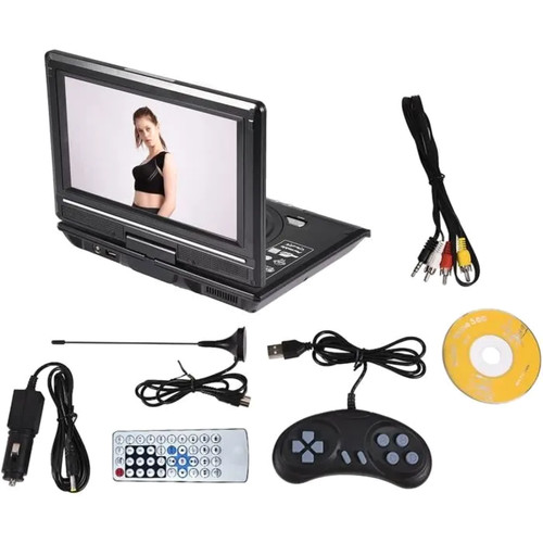 Lecteur dvd portable - 9.8", hd