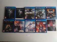 Lot PS4 Battlefield 1 Call of Duty black Ops 4 Dishonored 2 Deus Ex etc