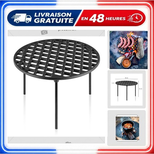 Grille barbecue fonte cm - grille,