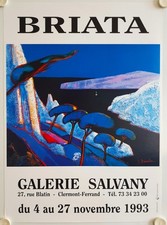 Affiche BRIATA 1993 Exposition