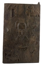 Porte de Grenier Senoufo 63x37.5 cm Art Afrique Ouest Dogon 2KG600 # 16510