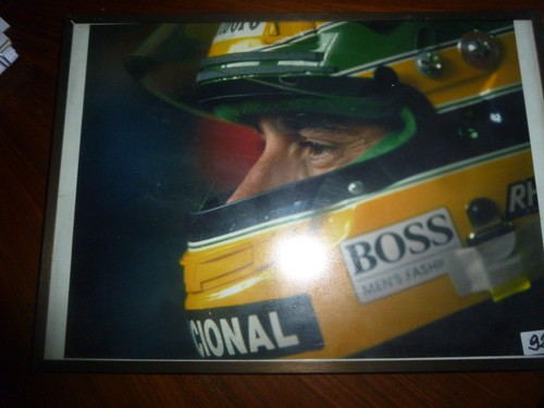 Photo ayrton senna encadrée - ayrton,