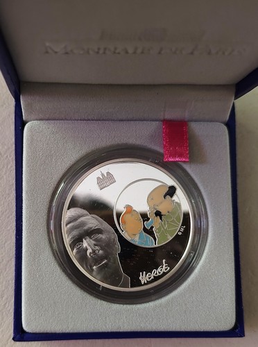 Hergé pièce de monnaie - -,