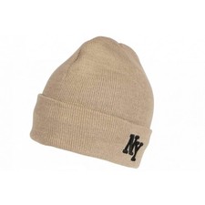 Bonnet Unisexe  Beige brodé