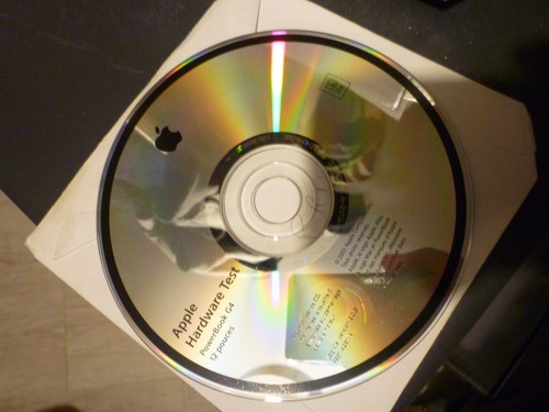 Apple hardware test - cd,