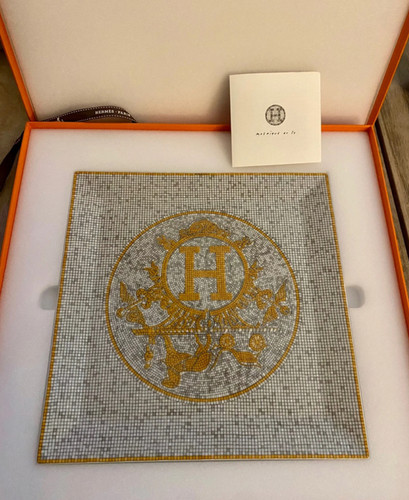 Plat carré hermès - carré, n°5
