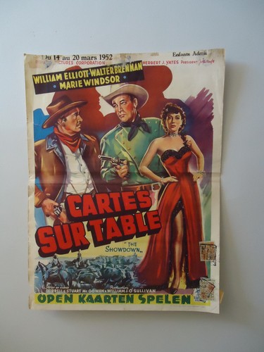 Western the showdown cartes - western/the, showdown/cartes