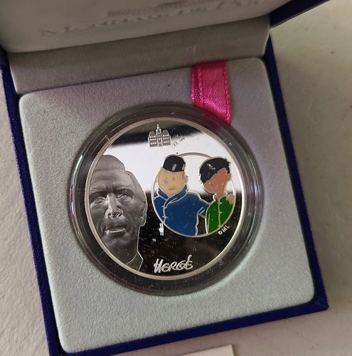 Hergé pièce de monnaie - -,