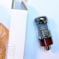 1x Philips GZ34 5AR4, f33 DD Getter, Brown Base, Sittard, 100%/Balanced Sections