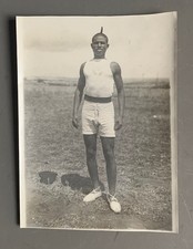 Old PHOTO Moroccan athlete SPORTY man sport 1920 gay
