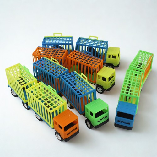 Lot camions cirque - cirque, jouetoy