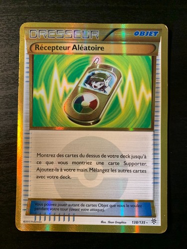Carte pokémon récepteur - carte,