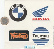 Moto. EDITIONS ATLAS planche