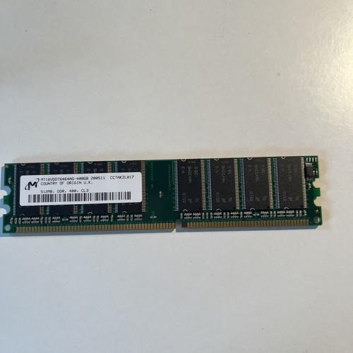Mémoire 16vddt6464ag 40bgb - mémoire, mt