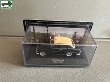 Miniature car taxi Ford Vedette V8 Paris 1955 Taxis du Monde au 1/43