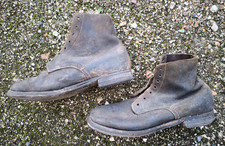 brodequins cuir retourné