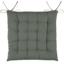 Coussin de chaise bicolore