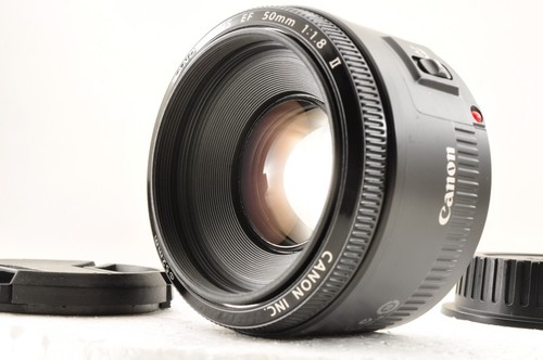 Objectif canon 50mm - objectif, f/1.8