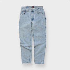 Vtg 90s Tommy Hilfiger Jeans, Made in USA, Flag Logo Classic Fit, 32 x 32 Y2K