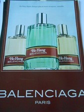 Publicité advertising 1981 Parfum Ho Hang de Balenciaga