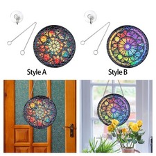 Vitrail suspendu, décor