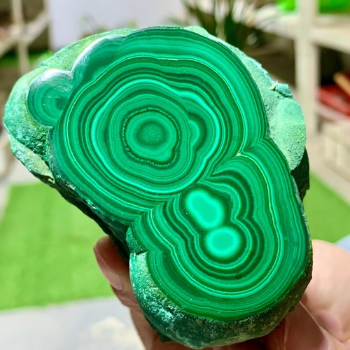 395g natural glossy - 395g, malachite