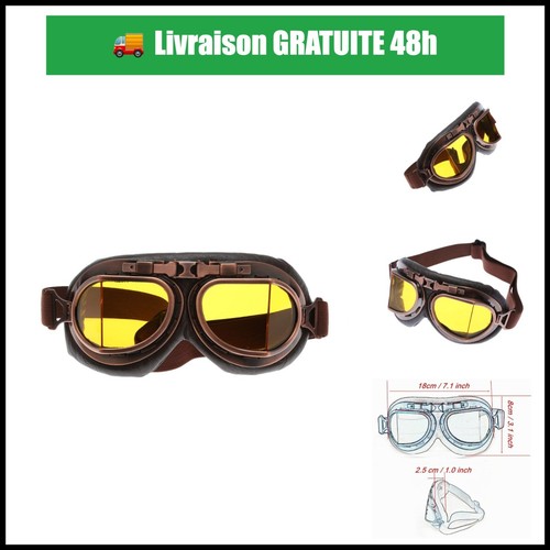 Lunettes moto vintage muxsam - moto,