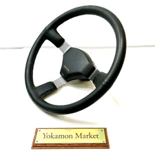 JDM TOYOTA Genuine AE86 Levin Trueno Leather Steering Wheel Rare