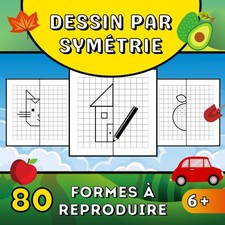Dessin par symétrie 80 formes