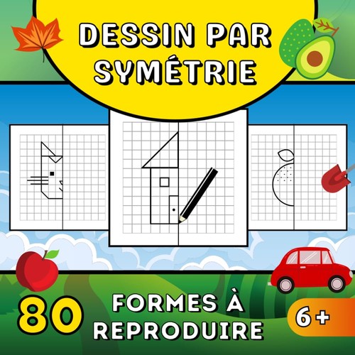 Dessin par symétrie formes - dessin, 80