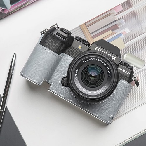 Genuine real leather camera - genuine,